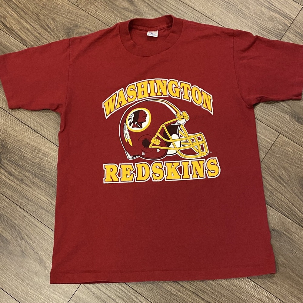 Vintage Washington Redskins T-shirt Large Mens Single Stitch Prior To Commanders